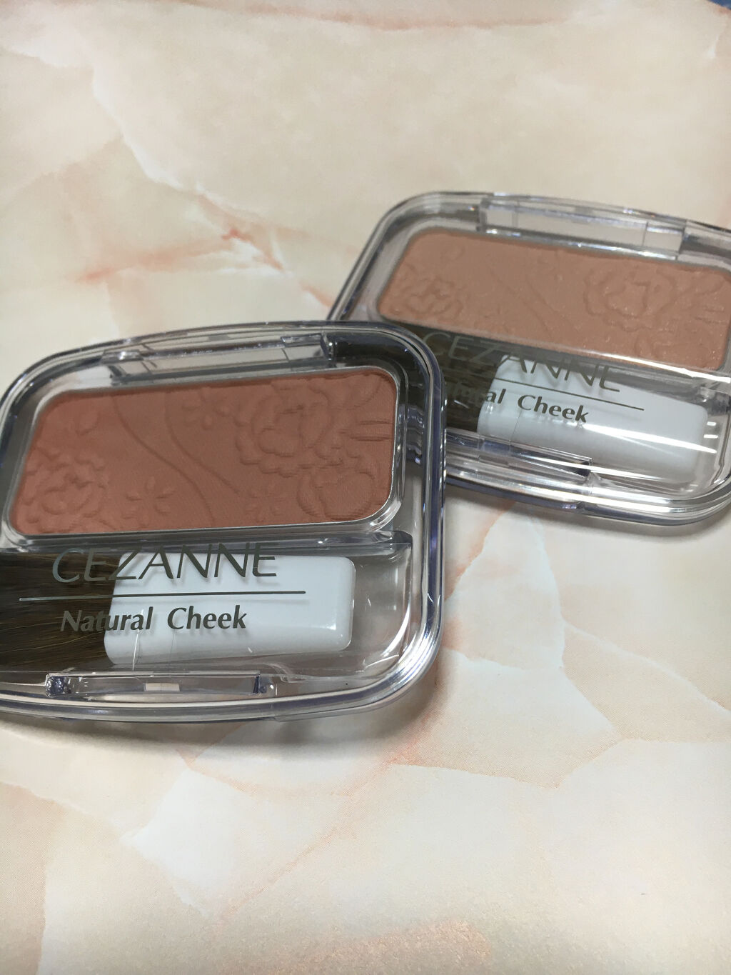 ナチュラル チークN/CEZANNE/パウダーチークを使ったクチコミ（1枚目）