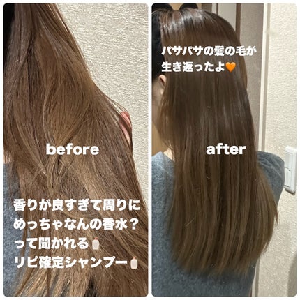 パフュームドヘアシャンプー/BANANAL/市販シャンプーを使ったクチコミ(4枚目)