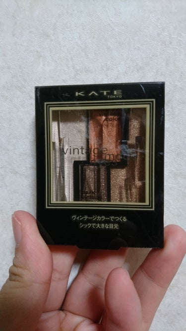 ヴィンテージモードアイズ/KATE/アイシャドウパレットを使ったクチコミ（1枚目）