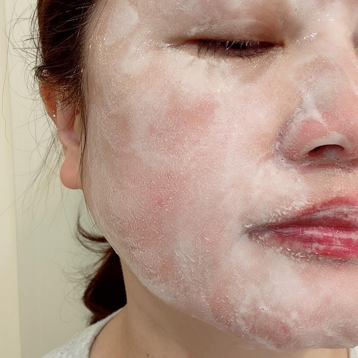 マイクロムース リフレッシャー/ALBLANC/泡洗顔を使ったクチコミ(4枚目)