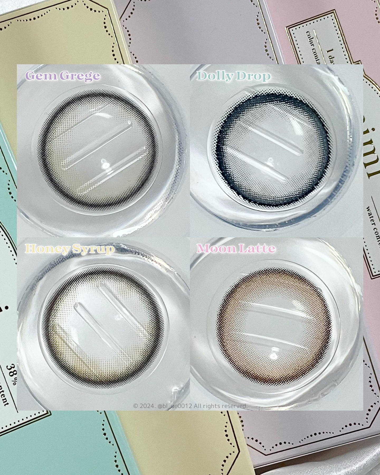 mimi charme 1day/mimi charme/ワンデー（１DAY）カラコンを使ったクチコミ（3枚目）