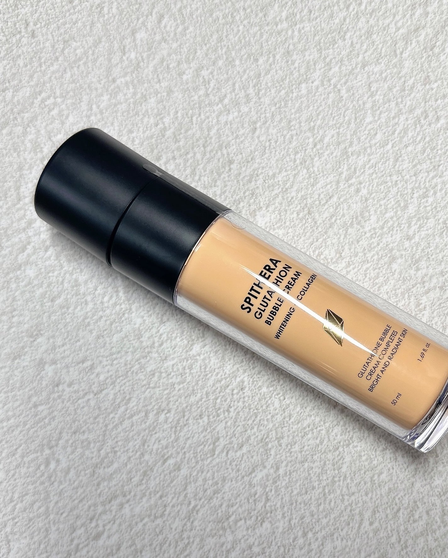 スピテラグルタチオンバブルクリーム/NUDIQUE/フェイスクリームを使ったクチコミ(2枚目)