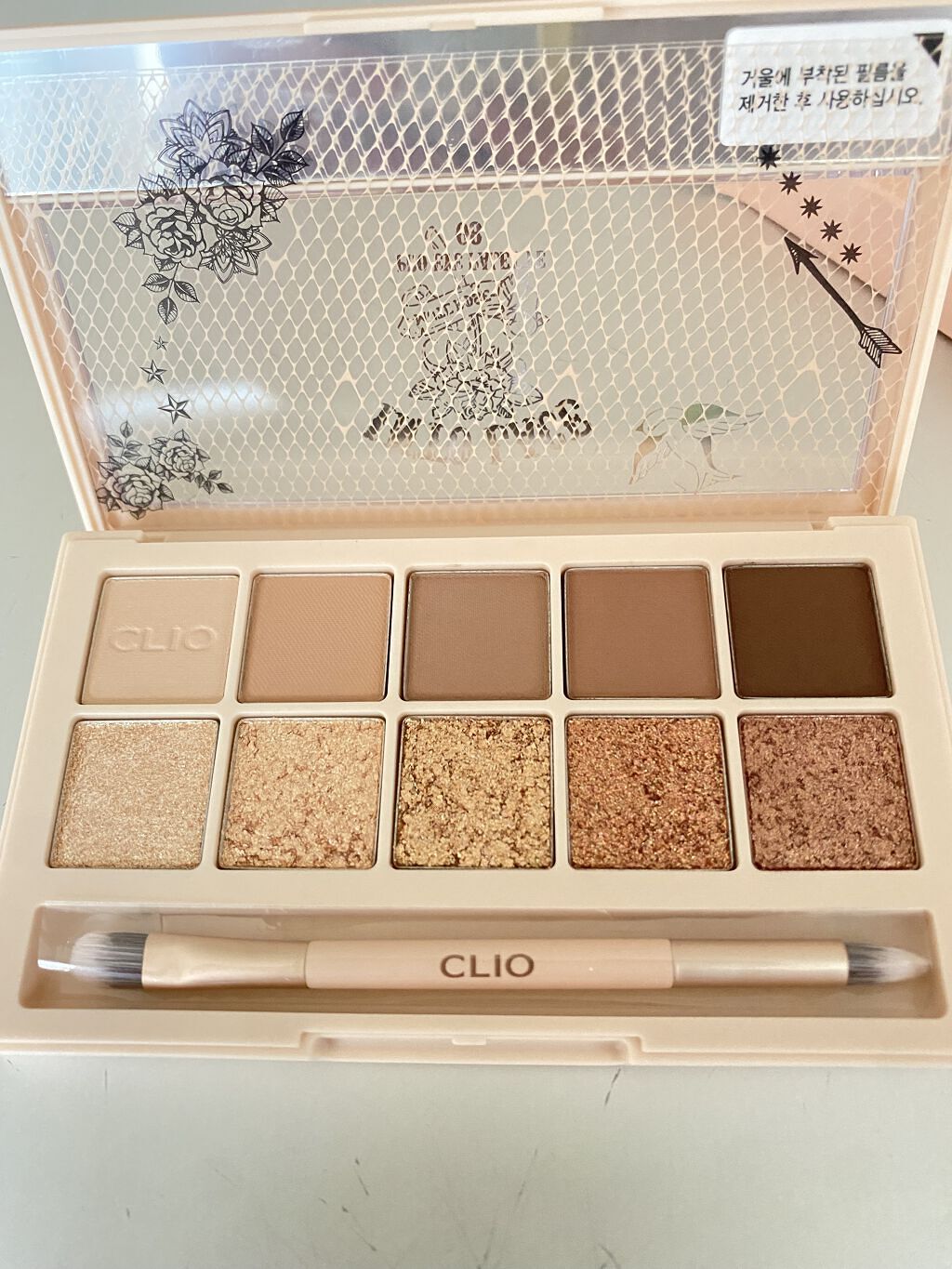 プロ アイ パレット/CLIO/アイシャドウパレットを使ったクチコミ（2枚目）