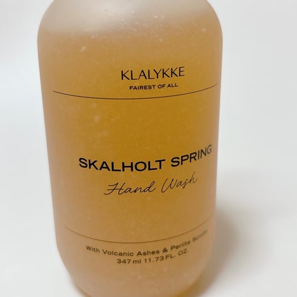 スカールホルトスプリングハンドウォッシュ/KLALYKKE/ハンドソープを使ったクチコミ(5枚目)