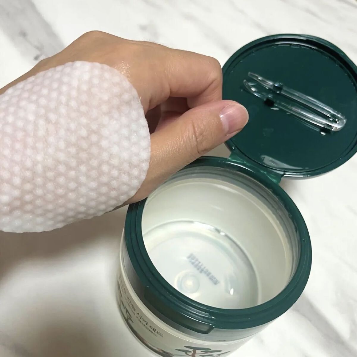 松の木 カーミングシカパッド/ROUND LAB/トナーパッドを使ったクチコミ（2枚目）