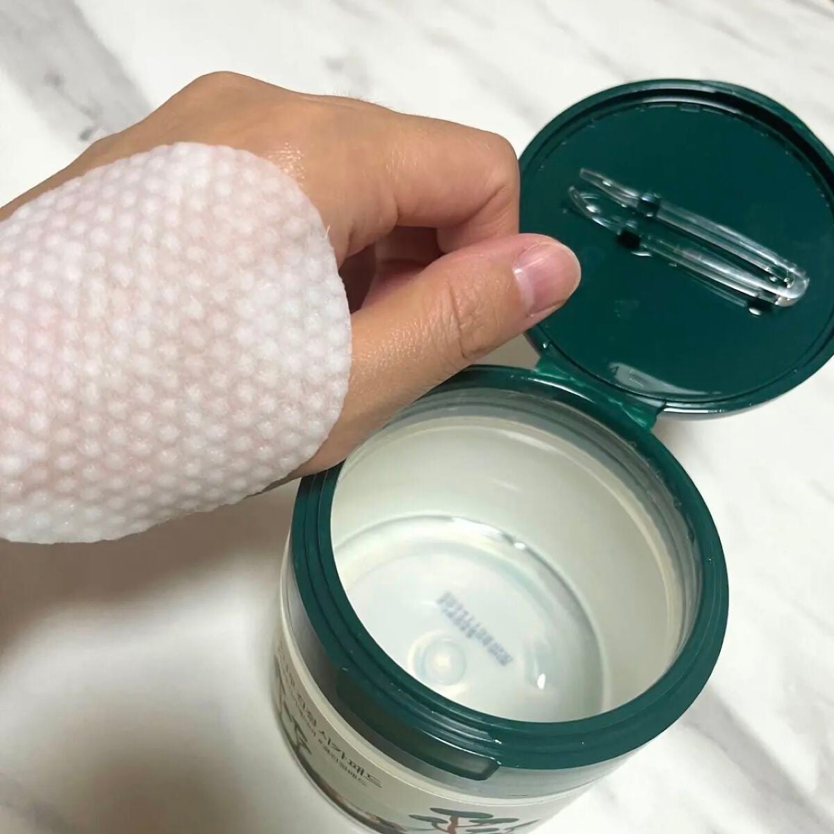 松の木 カーミングシカパッド/ROUND LAB/トナーパッドを使ったクチコミ(2枚目)