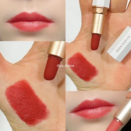 リップ パラダイス エフォートレス マット リップスティック/DEAR DAHLIA/口紅を使ったクチコミ(6枚目)