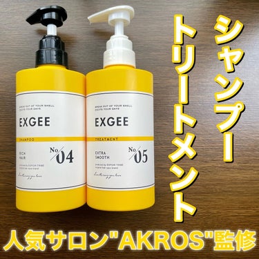 エグジー シャンプー／トリートメント トリートメント 400g/EXGEE/シャンプー・コンディショナーを使ったクチコミ（1枚目）