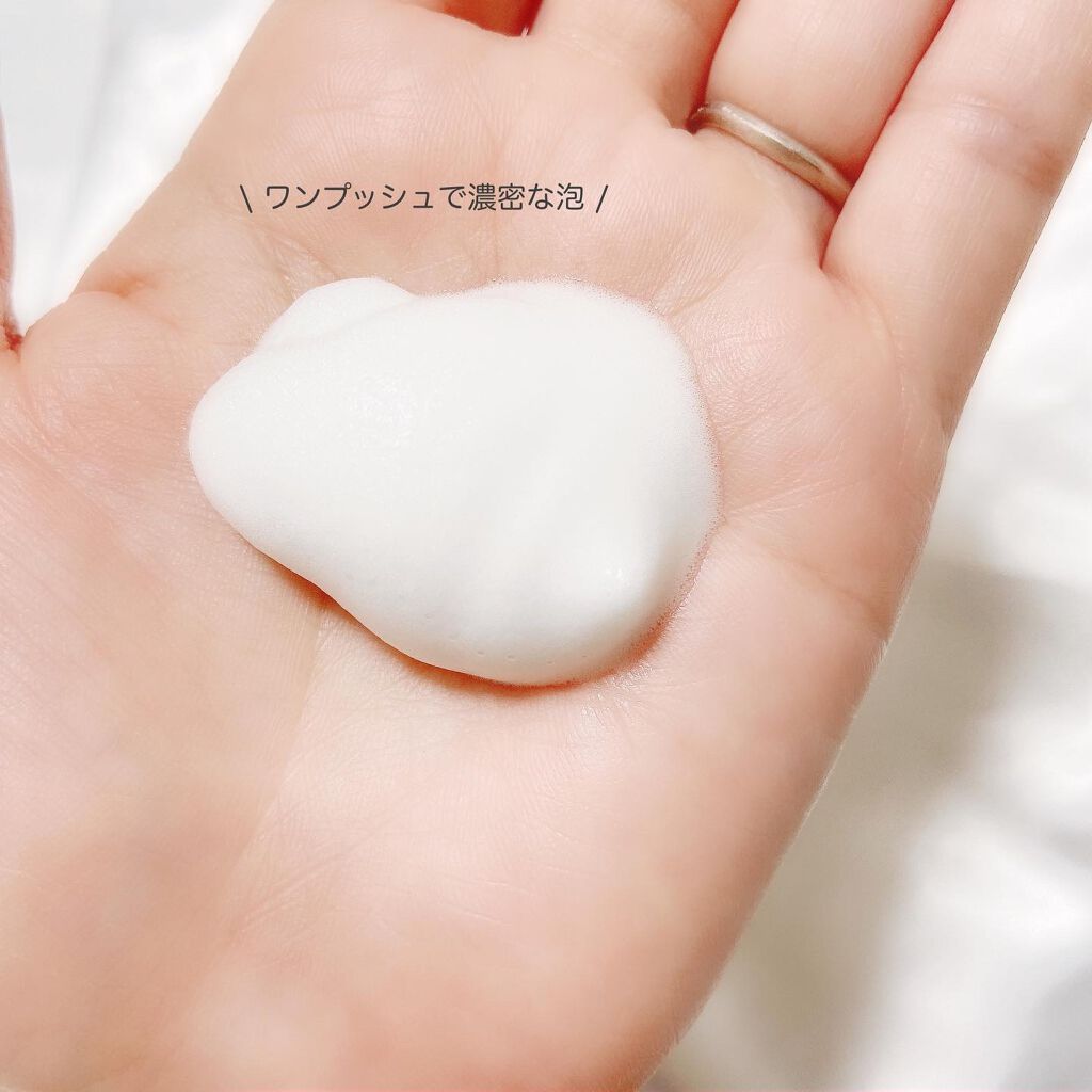  N organic Vie クリアホイップ フォーム /Ｎ organic/泡洗顔を使ったクチコミ（3枚目）