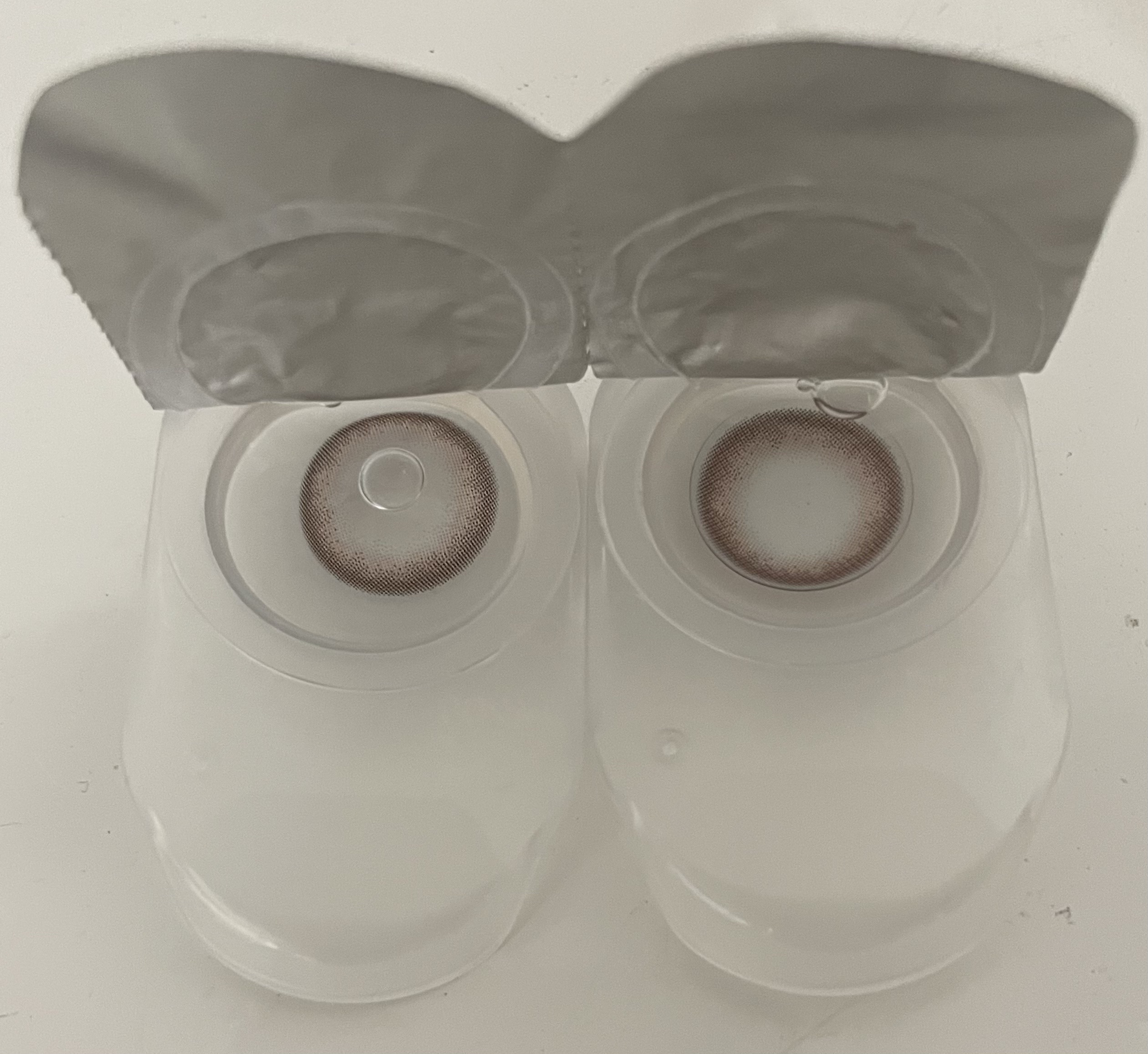 LOUER CHERISH PINK（チェリッシュピンク）/LOUER/カラーコンタクトレンズを使ったクチコミ（2枚目）