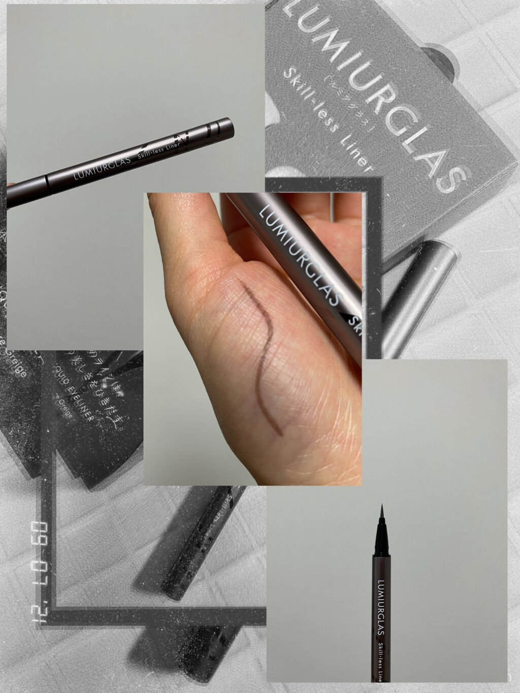 スキルレスライナー/LUMIURGLAS/リキッドアイライナーを使ったクチコミ（2枚目）