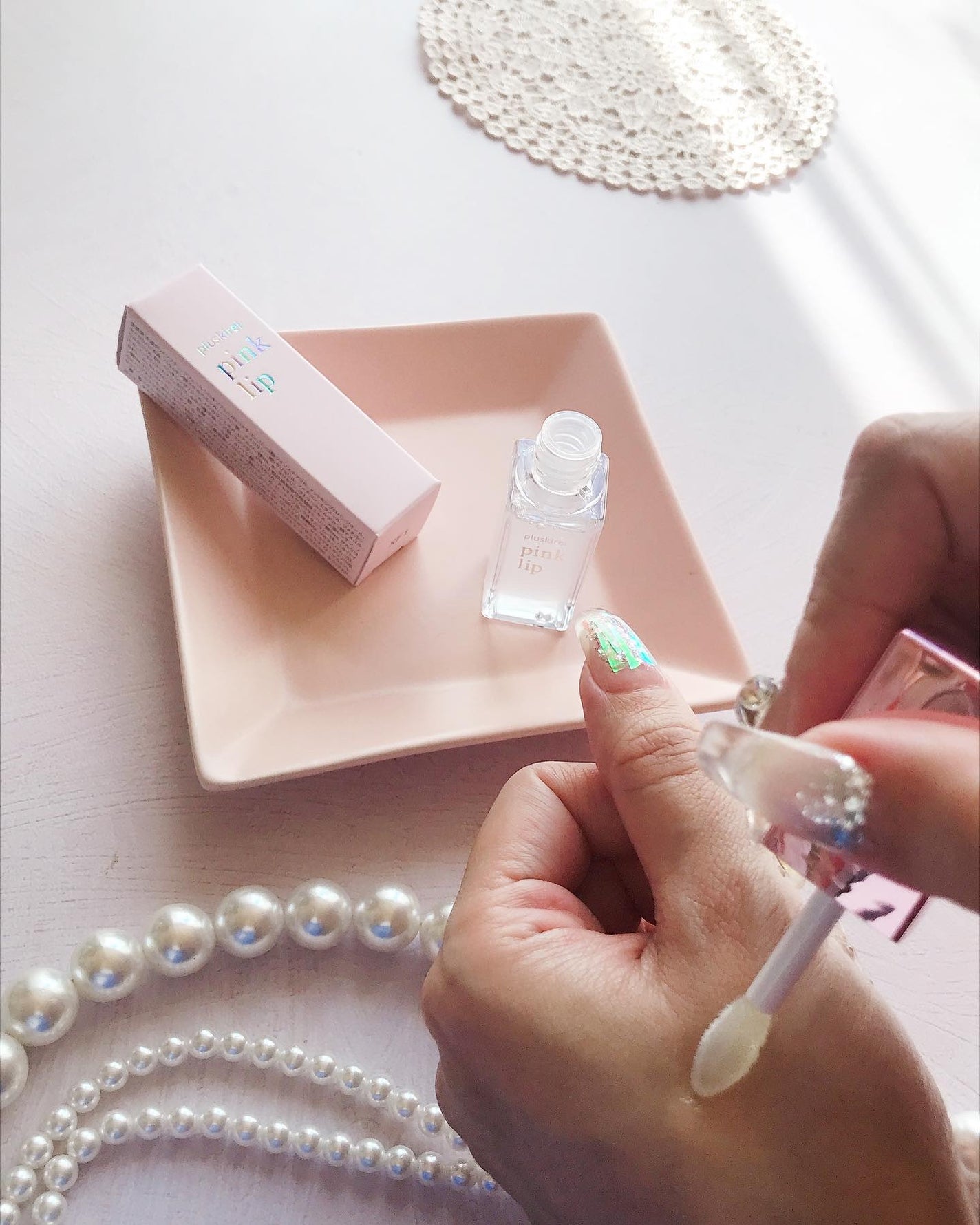 pinklip/プラスキレイ/リップオイルを使ったクチコミ(5枚目)