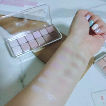 プロ アイ パレット エアー/CLIO/アイシャドウパレットを使ったクチコミ(4枚目)