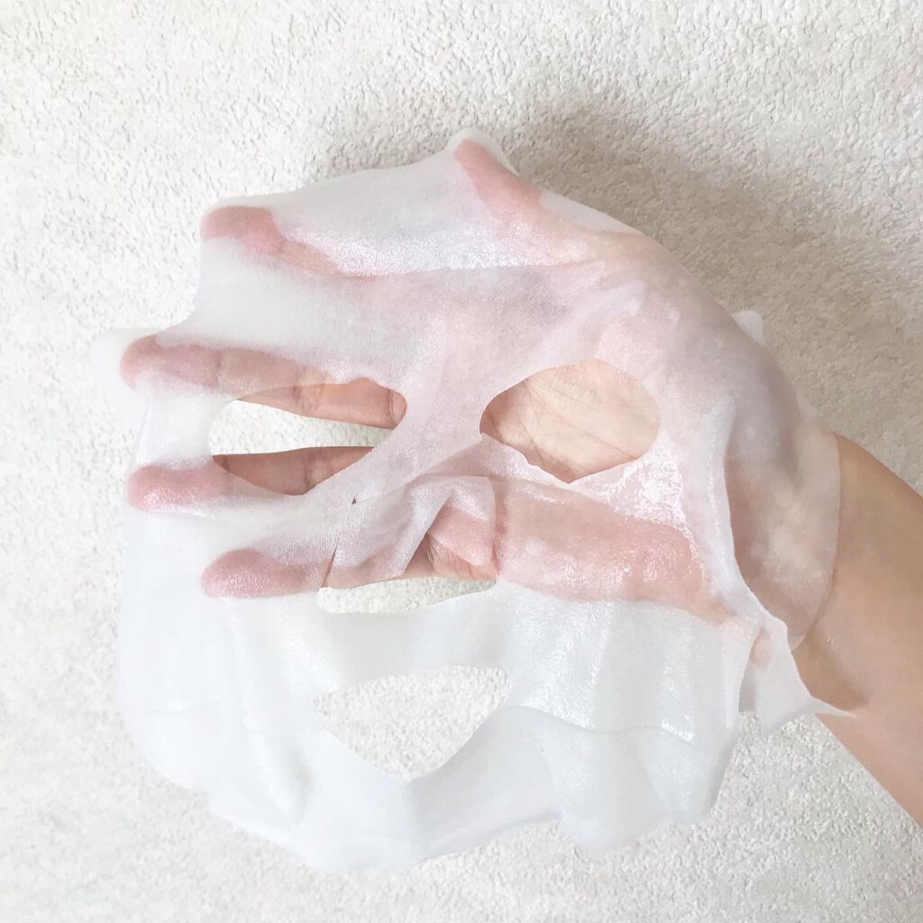 RICE FACE MASKライスバリアフェイスマスク MOISTCLEAR/KOUJIHIME/シートマスク・パックを使ったクチコミ（3枚目）