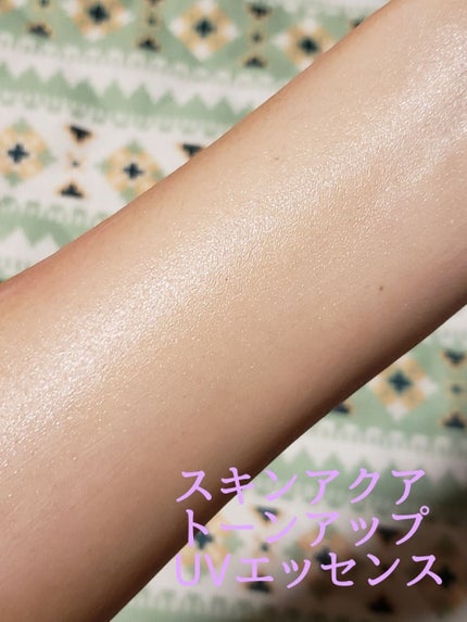 スキンアクア トーンアップUVエッセンス/スキンアクア/日焼け止めクリームを使ったクチコミ(4枚目)