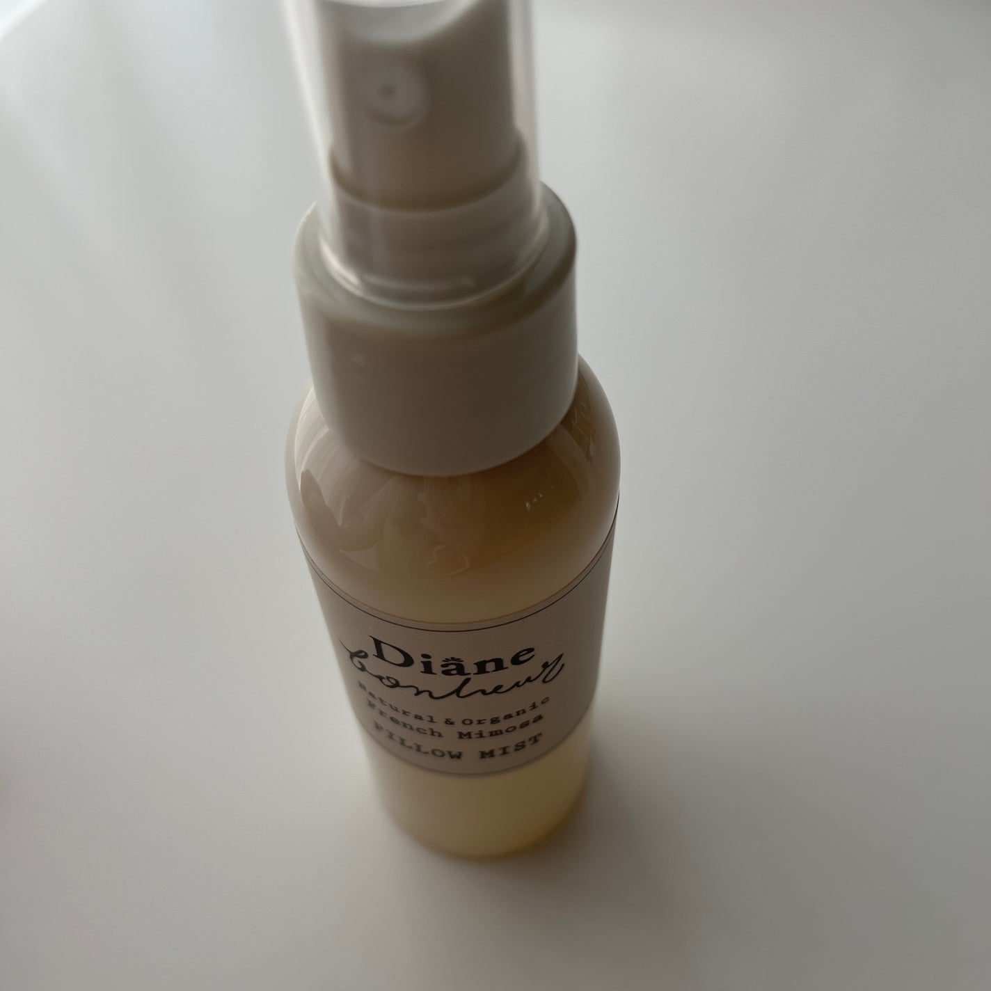 ボヌール おやすみピローミスト フレンチミモザの香り/ダイアン/ファブリックミストを使ったクチコミ(6枚目)