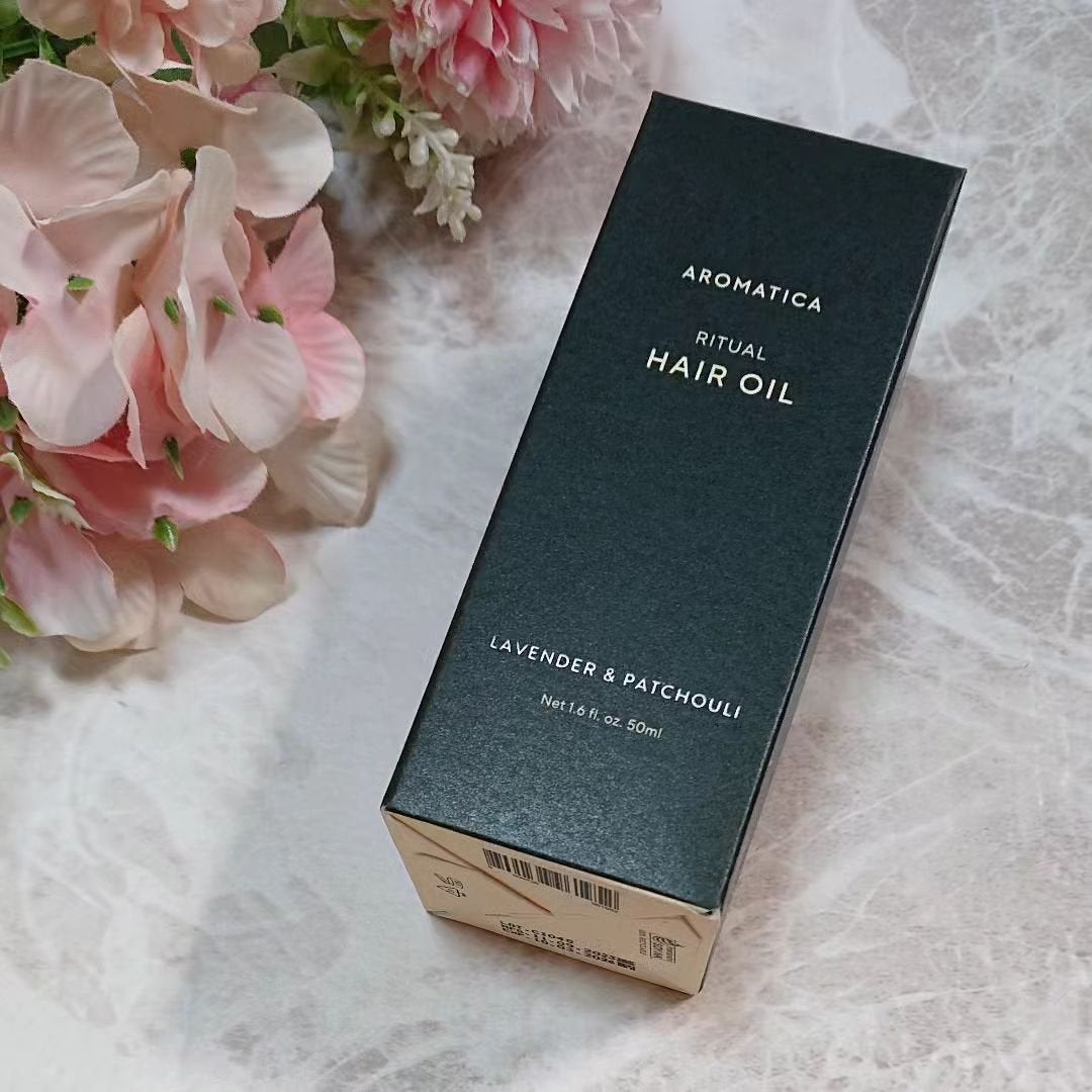 リチュアルヘアオイルラベンダー&パチョリ/AROMATICA/ヘアオイルを使ったクチコミ(1枚目)