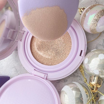 ユニコーン オーロラ光彩クッション/SELF BEAUTY/クッションファンデーションを使ったクチコミ(8枚目)