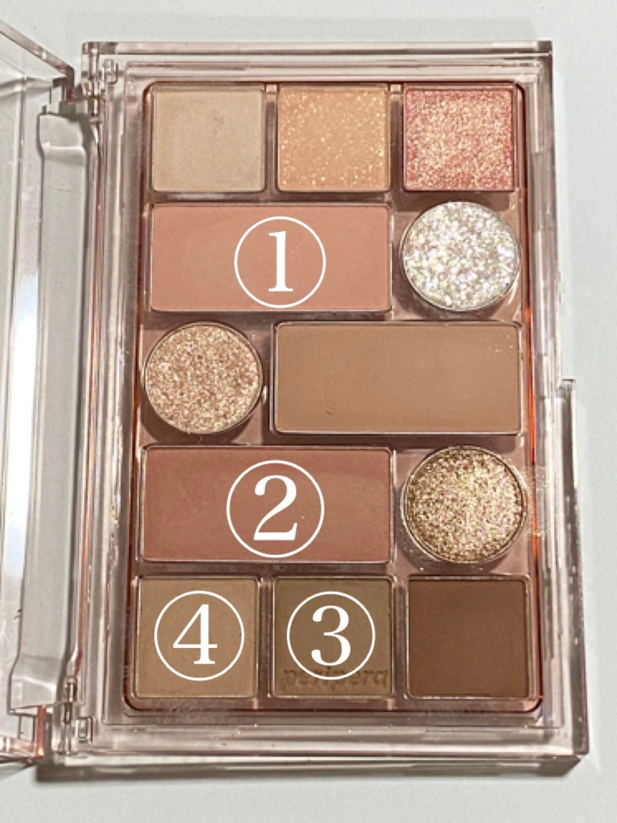 オールテイクムードテクニックパレット/PERIPERA/アイシャドウパレットを使ったクチコミ(2枚目)