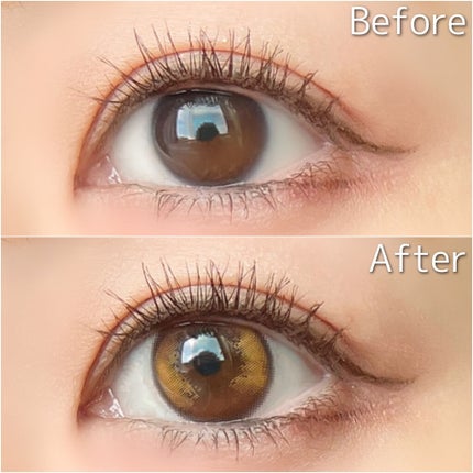 cocktail gemme/otr/カラーコンタクトレンズを使ったクチコミ(10枚目)