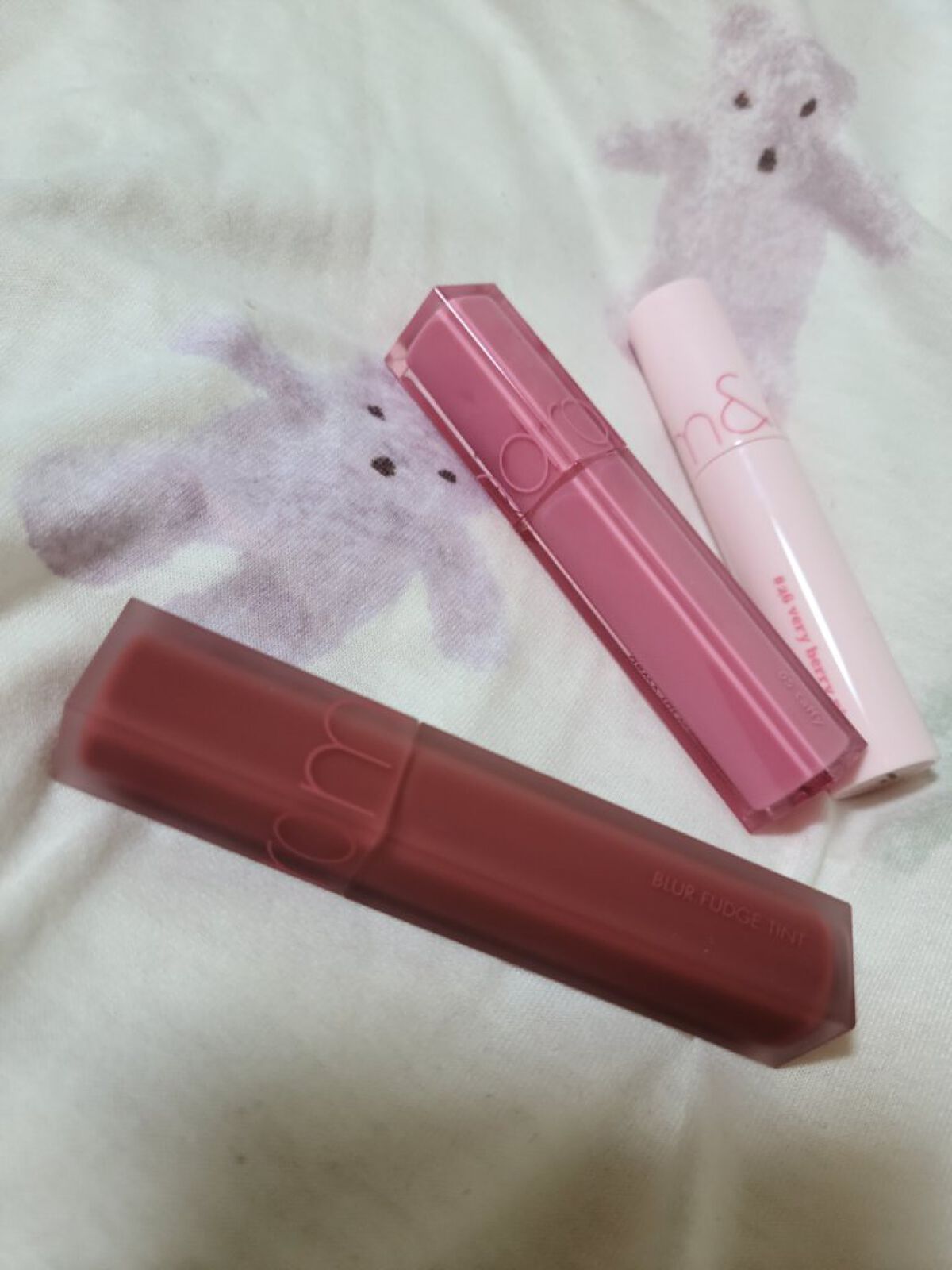 ジューシーラスティングティント/rom&nd/リップティントを使ったクチコミ（1枚目）