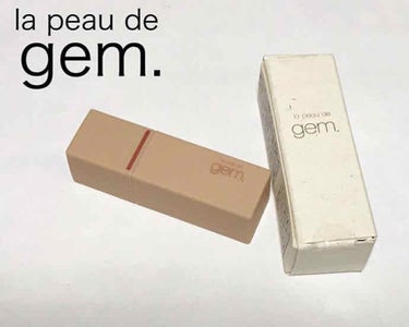 gemini lip stick(tint)/la peau de gem./口紅を使ったクチコミ（1枚目）