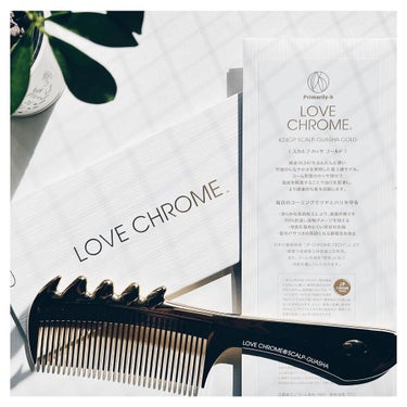 LOVECHROME K24GP スカルプカッサ ゴールドのクチコミ「✧
LOVE CHROME
K24GP スカルプカッサ ゴールド 
⁡
⁡
Panasonic.....」（2枚目）