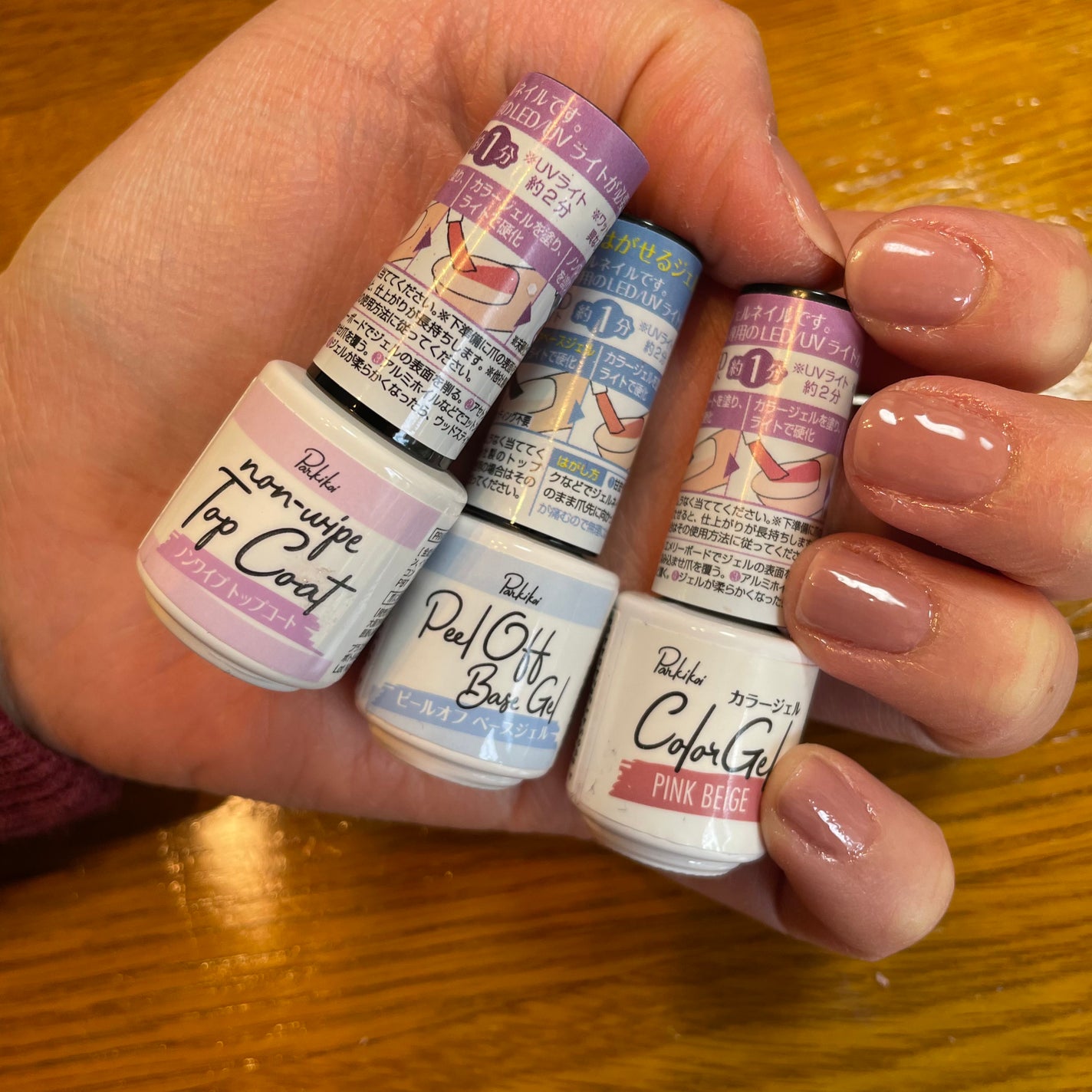 パル カラージェル/キャンドゥ/ジェルネイルを使ったクチコミ(2枚目)