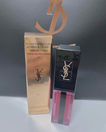 ルージュ ピュールクチュール ヴェルニ ウォーターステイン/YVES SAINT LAURENT BEAUTE/口紅を使ったクチコミ(1枚目)