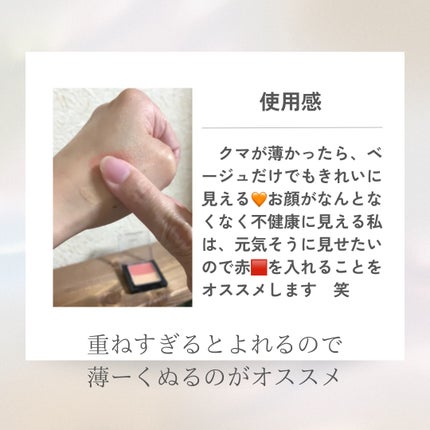 リシェ レッドトリック アイコンシーラー/Visée/パレットコンシーラーを使ったクチコミ(3枚目)