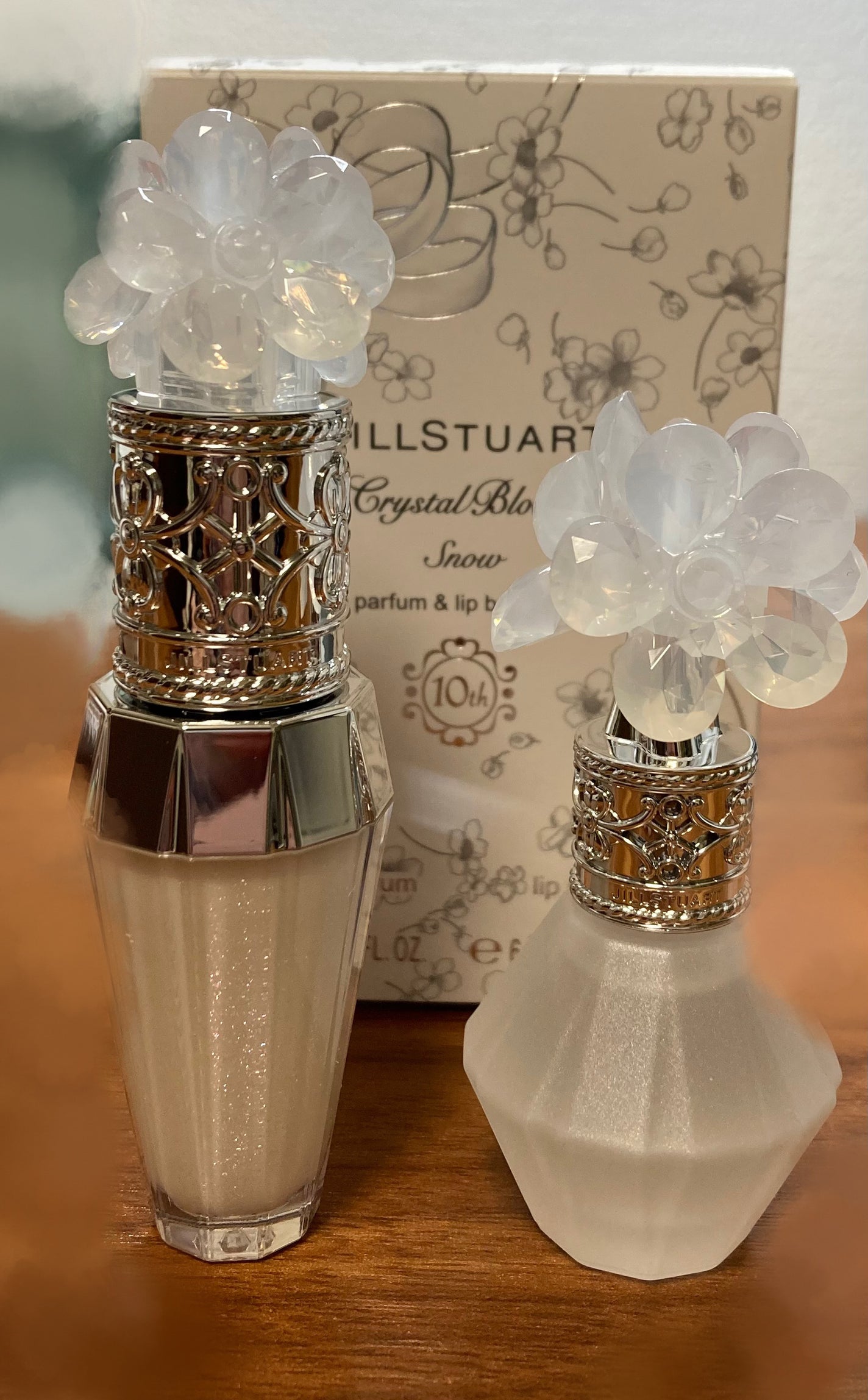 ジルスチュアート クリスタルブルーム スノー オードパルファン & リップブーケ セラム/JILL STUART/その他キットセットを使ったクチコミ(1枚目)