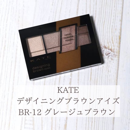 デザイニングブラウンアイズ/KATE/アイシャドウパレットを使ったクチコミ(6枚目)