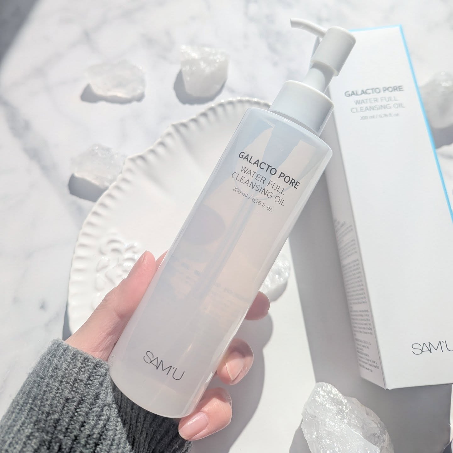 サミュ ガラクトポア ウォーターフル クレンジングオイル/SAM'U/オイルクレンジングを使ったクチコミ（2枚目）