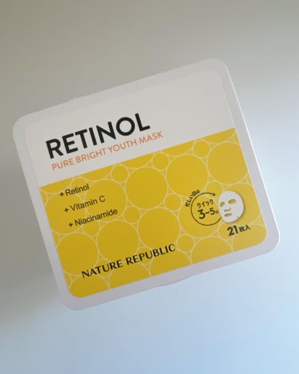 キューブマスク レチノール/ネイチャーリパブリック/シートマスク・パックを使ったクチコミ(6枚目)