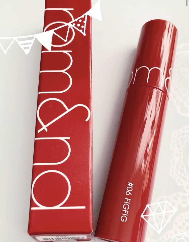 ジューシーラスティングティント/rom&nd/リップティントを使ったクチコミ（1枚目）