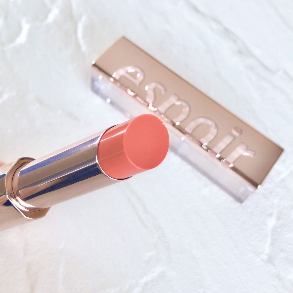 リップスティックノーウェアシャイン 03 ピーチメルバ/espoir/口紅を使ったクチコミ（3枚目）