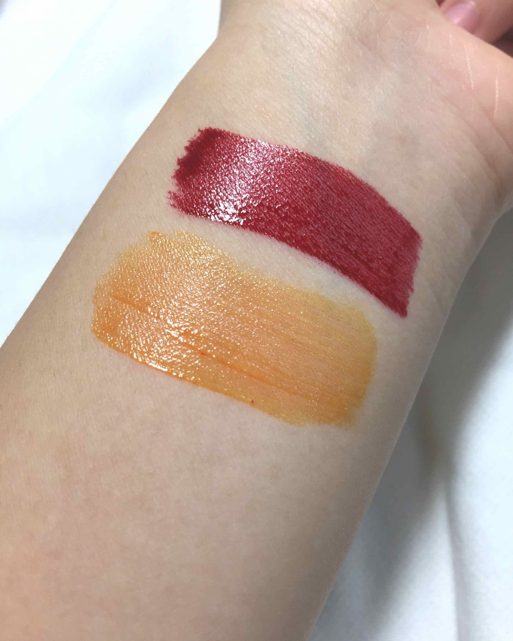 ディアダーリン ウォータージェルティント/ETUDE/リップティントを使ったクチコミ（2枚目）