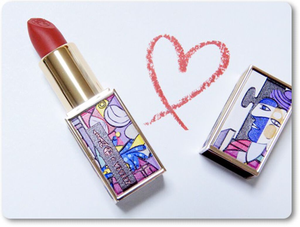 ピカソベルベットマットリップスティック/ZEESEA/口紅を使ったクチコミ(3枚目)