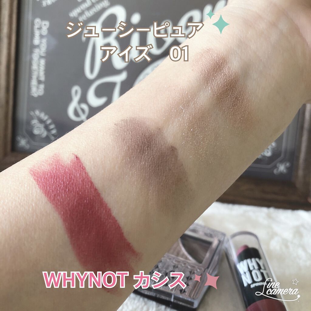 WHY NOT SPINNS マットリップスティック/DAISO/口紅を使ったクチコミ（3枚目）