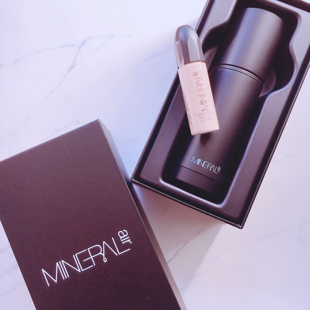 ミネラルエアー スターターセット/ONLY MINERALS/メイクアップキットを使ったクチコミ（1枚目）