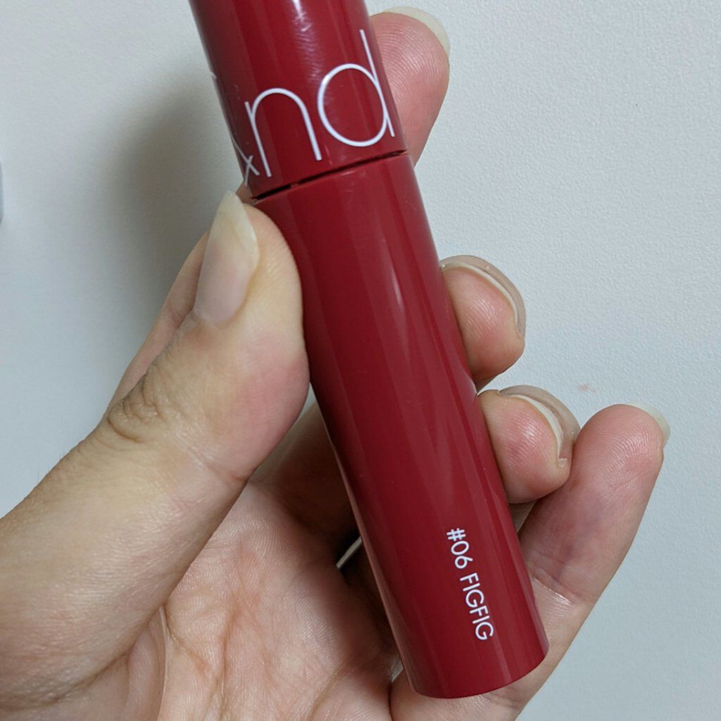 ジューシーラスティングティント/rom&nd/リップティントを使ったクチコミ（1枚目）