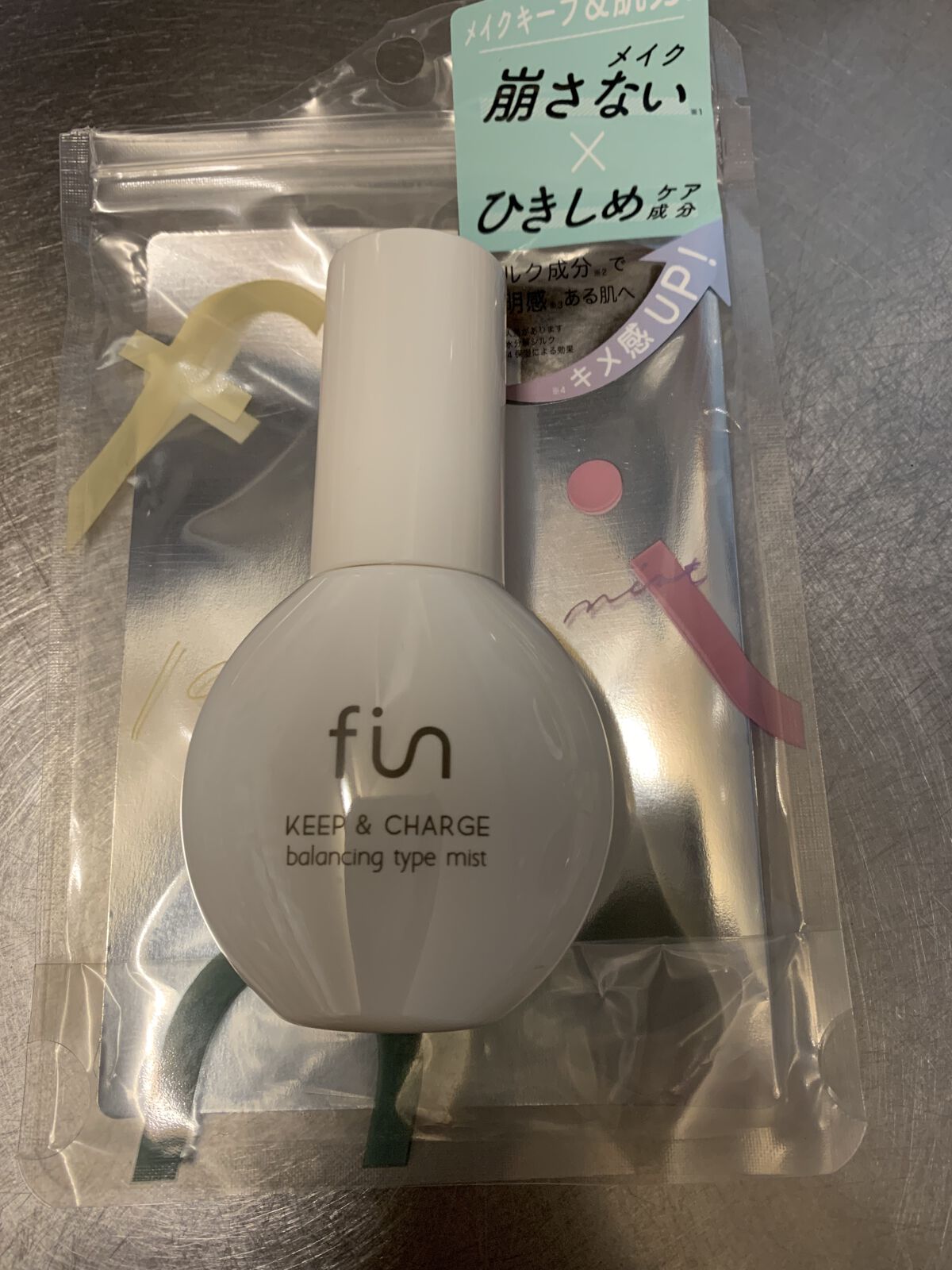 キープ＆チャージミスト バランシングタイプ/fin(フィン）/ミスト状化粧水を使ったクチコミ（1枚目）
