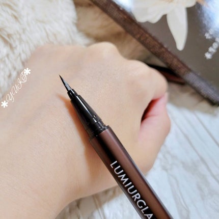 スキルレスライナー/LUMIURGLAS/リキッドアイライナーを使ったクチコミ(5枚目)