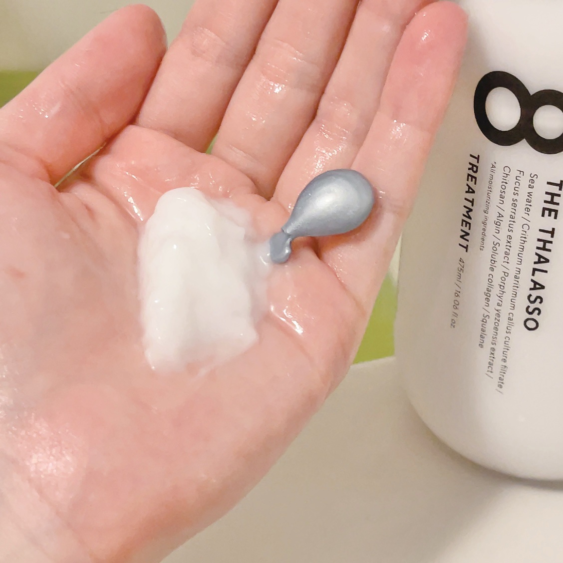 ハイドロポーション 美容液ヘアオイル（アクアホワイトフローラルの香り） 500mg × 24個/エイトザタラソ/ヘアオイルを使ったクチコミ（3枚目）