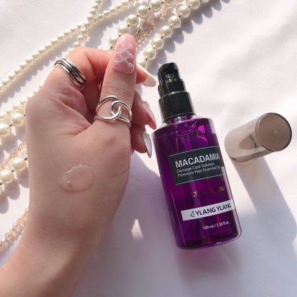 マカダミア ウルトラヘアセラム /KUNDAL/ヘアオイルを使ったクチコミ(4枚目)
