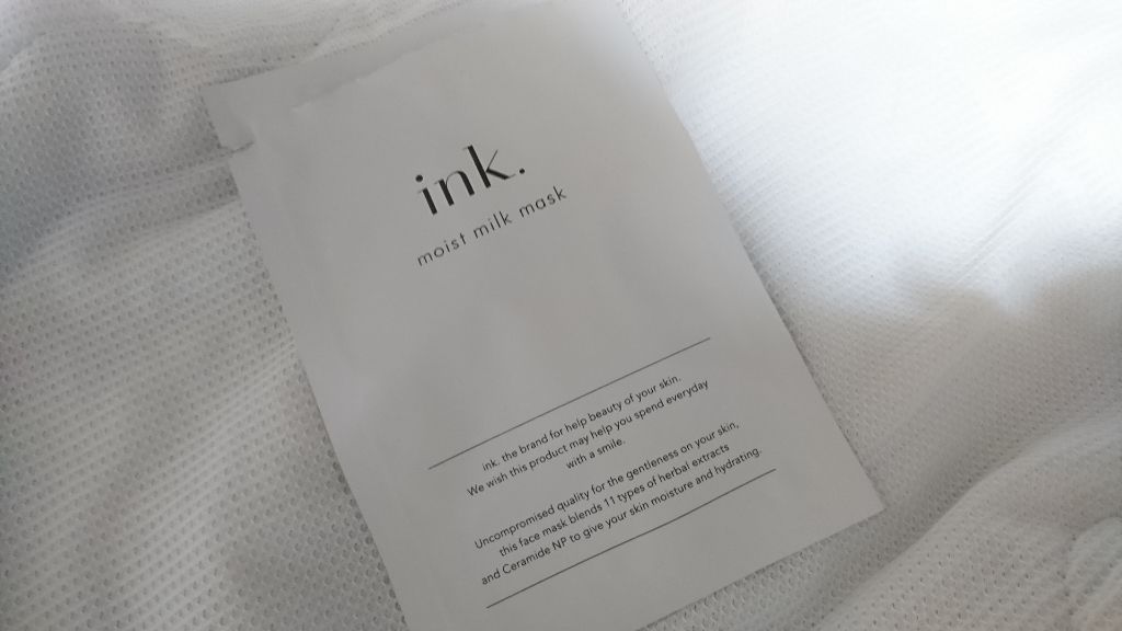 モイストミルクマスク/ink./シートマスク・パックを使ったクチコミ(1枚目)