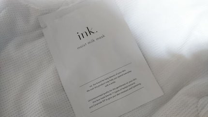 モイストミルクマスク/ink./シートマスク・パックを使ったクチコミ(1枚目)