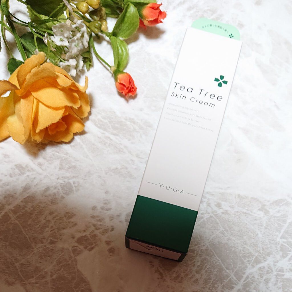 ティーツリースキンクリーム/ユーガ/フェイスクリームを使ったクチコミ（1枚目）