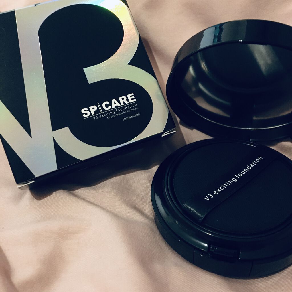 V3 エキサイティングファンデーション/SPICARE/クッションファンデーションを使ったクチコミ（1枚目）
