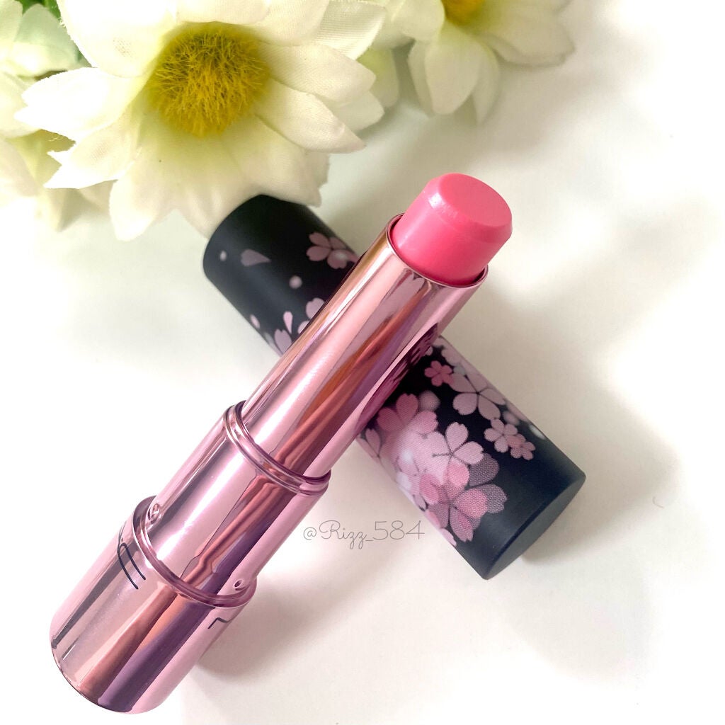 グロー プレイ リップ バーム M·A·C BLACK CHERRY/M・A・C/リップケアを使ったクチコミ(3枚目)